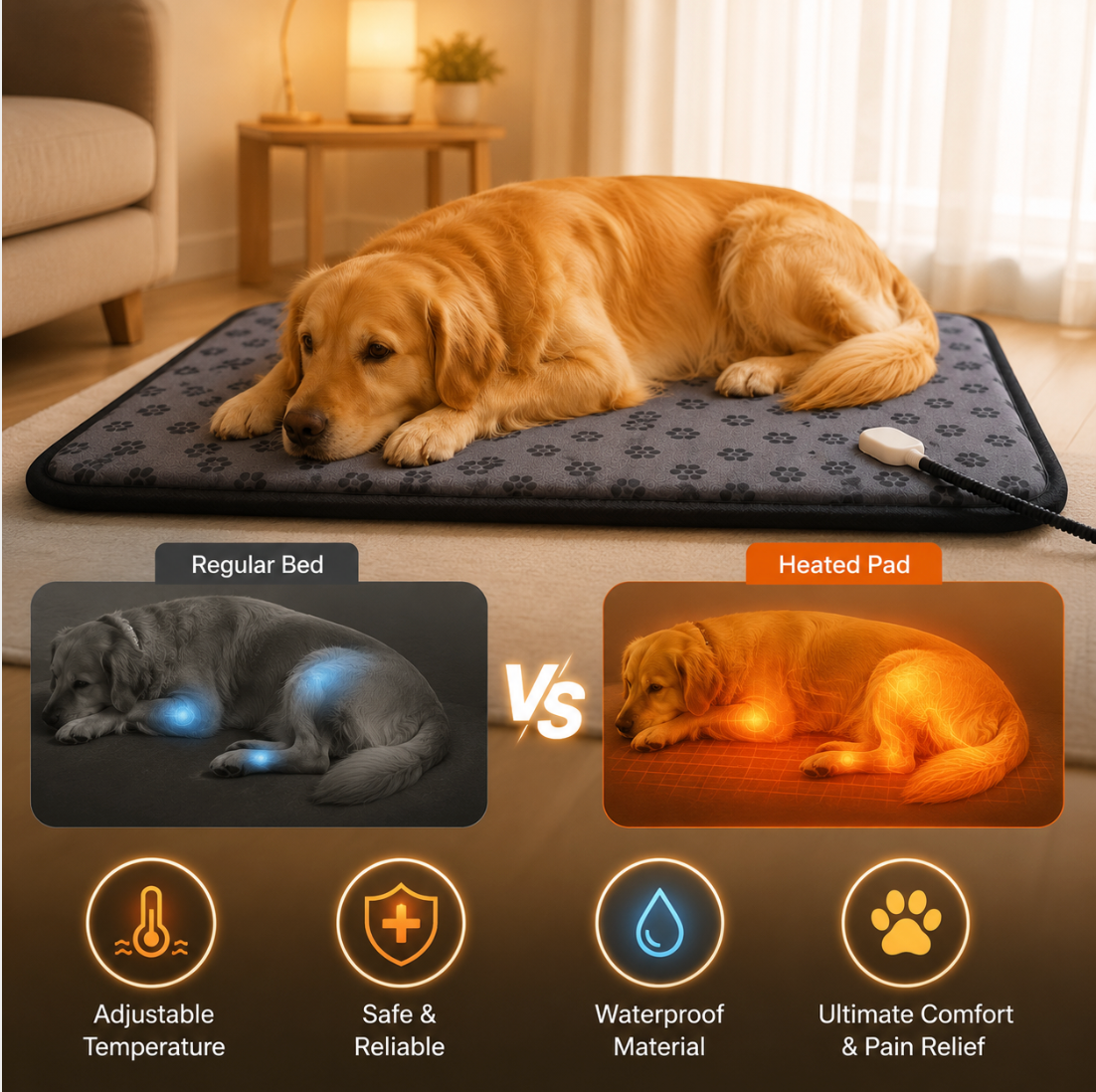 Winter Defence Electric Pet Bed